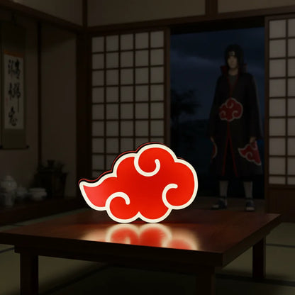 Lámpara USB (lightbox) Nube Akatsuki - Naruto