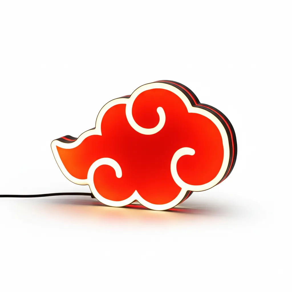 Lámpara USB (lightbox) Nube Akatsuki - Naruto