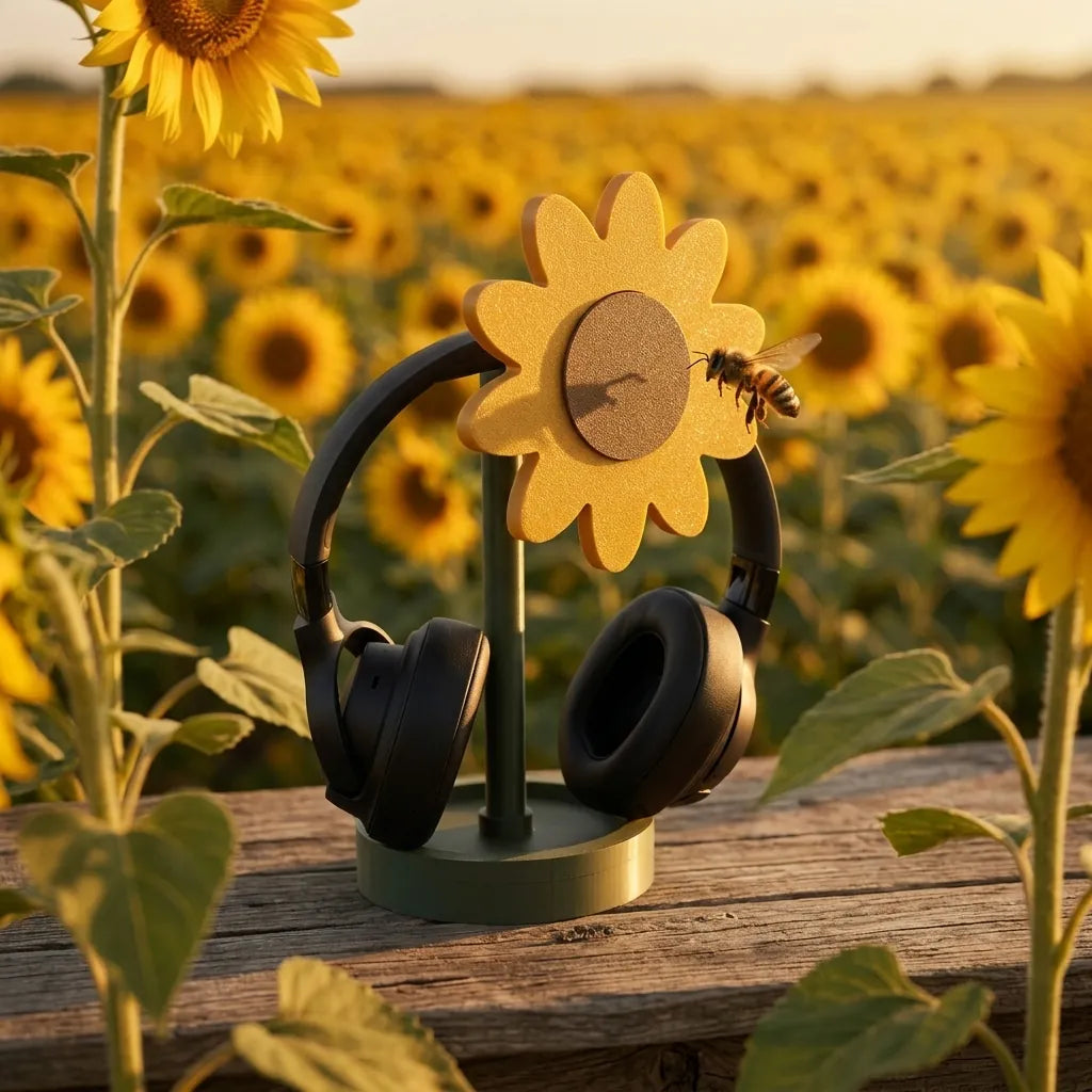 Soporte de audífonos Girasol — 1
