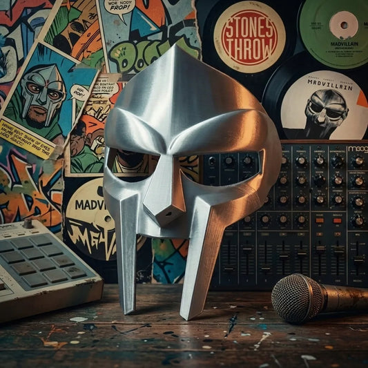 Máscara MF DOOM Plateada — 1