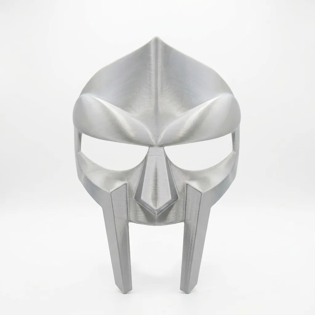Máscara MF DOOM Plateada — 2