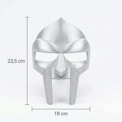 Máscara MF DOOM Plateada — 7