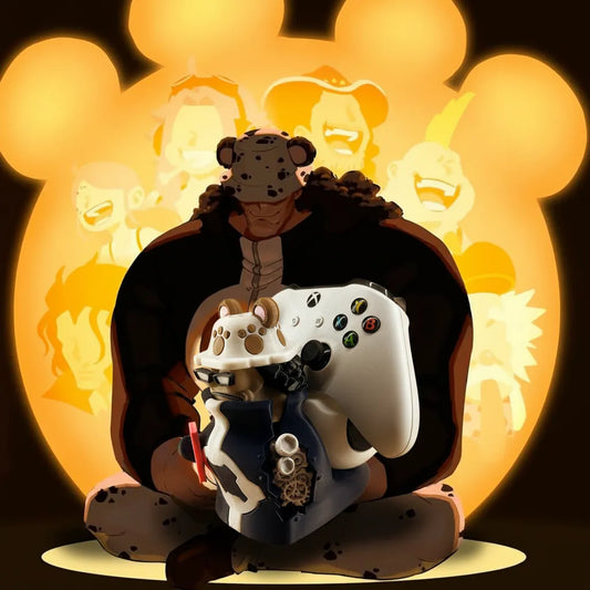 Soporte de mando Bartholomew Kuma, Den Den Mushi (PS5, Xbox, PS4) - One Piece