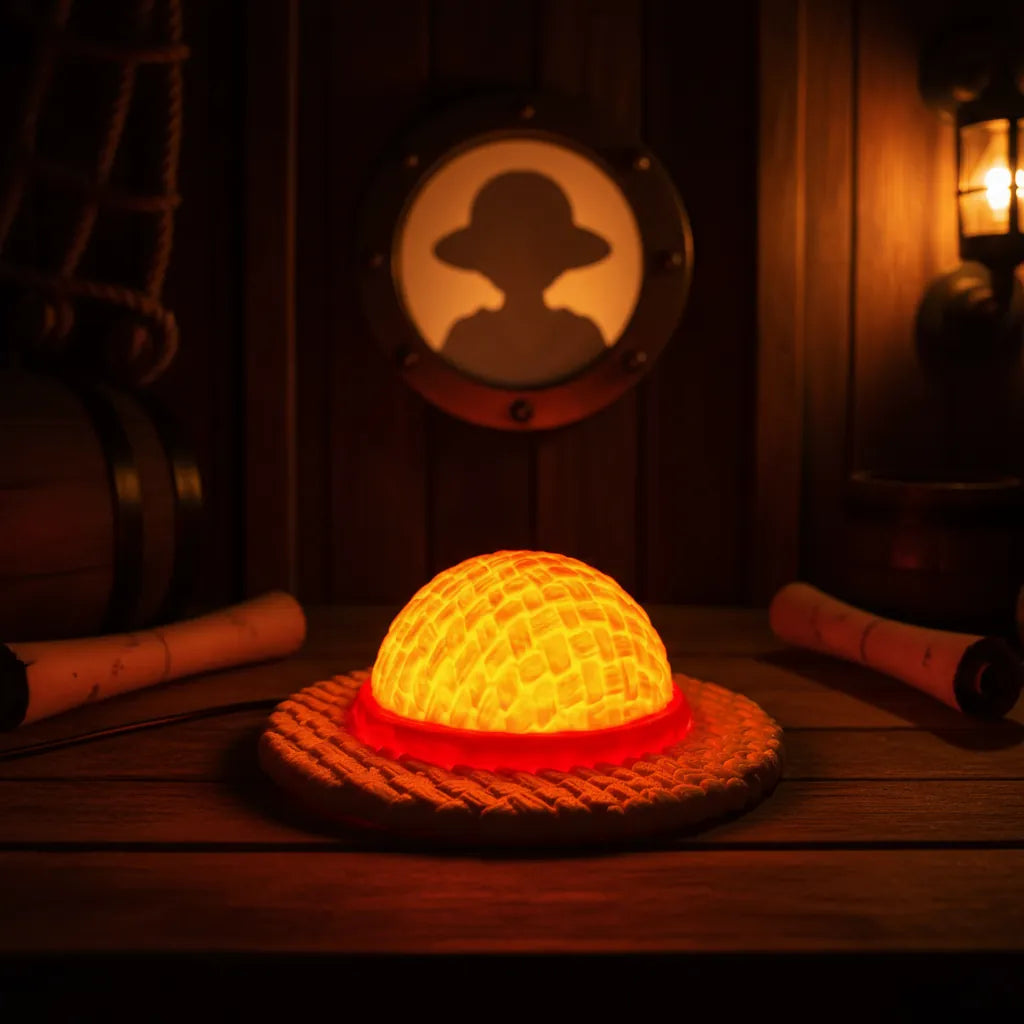 Lámpara sombrero Luffy - One Piece