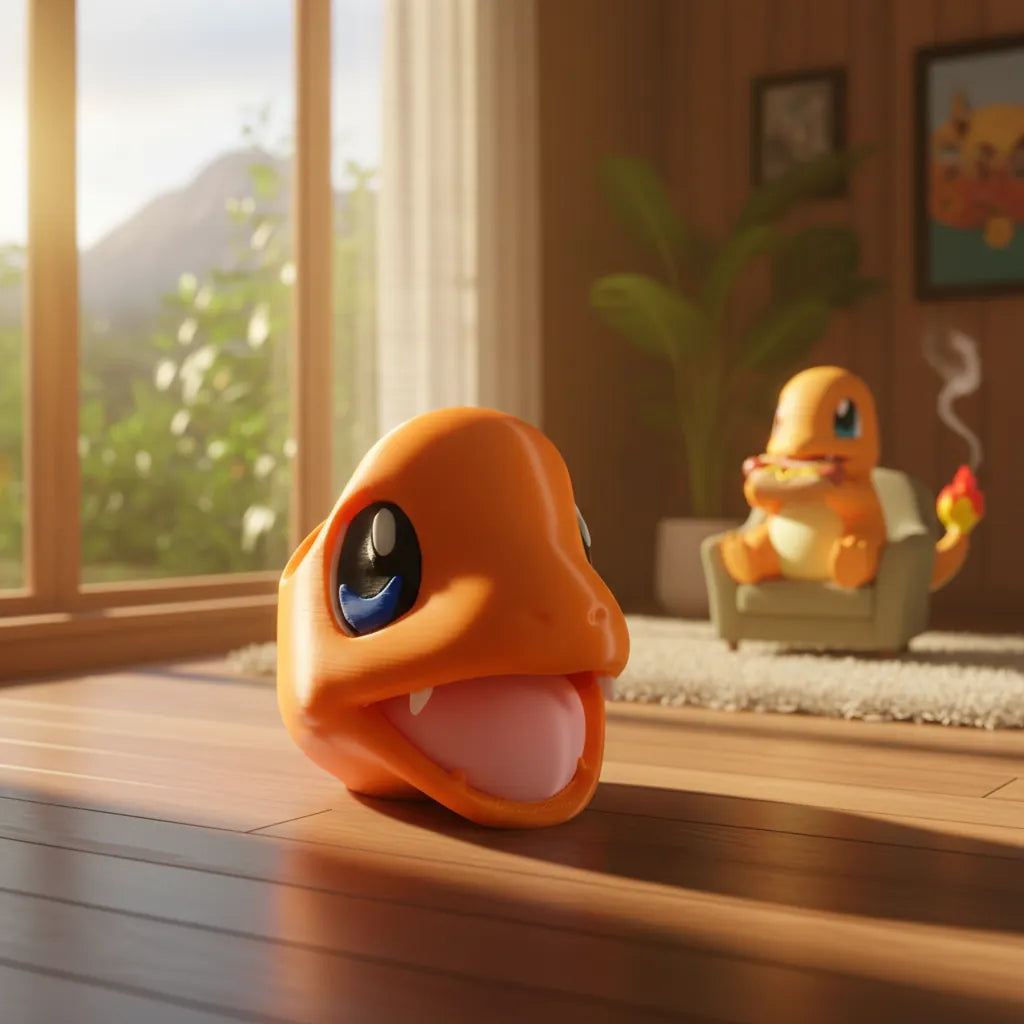 Porta completos Charmander - Pokemon