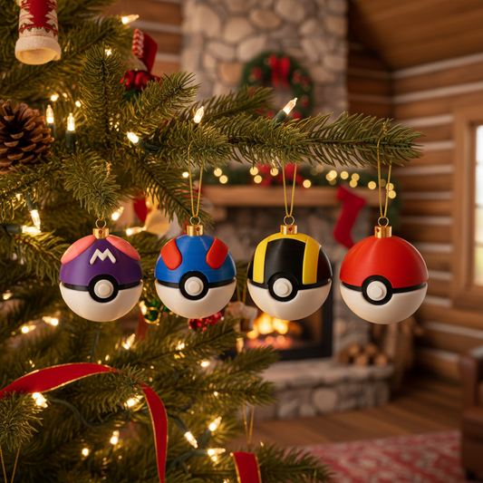 Bolas navideñas Pokebolas Pokemon
