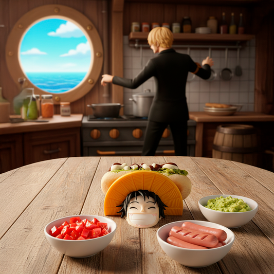 Porta completos Luffy - One Piece